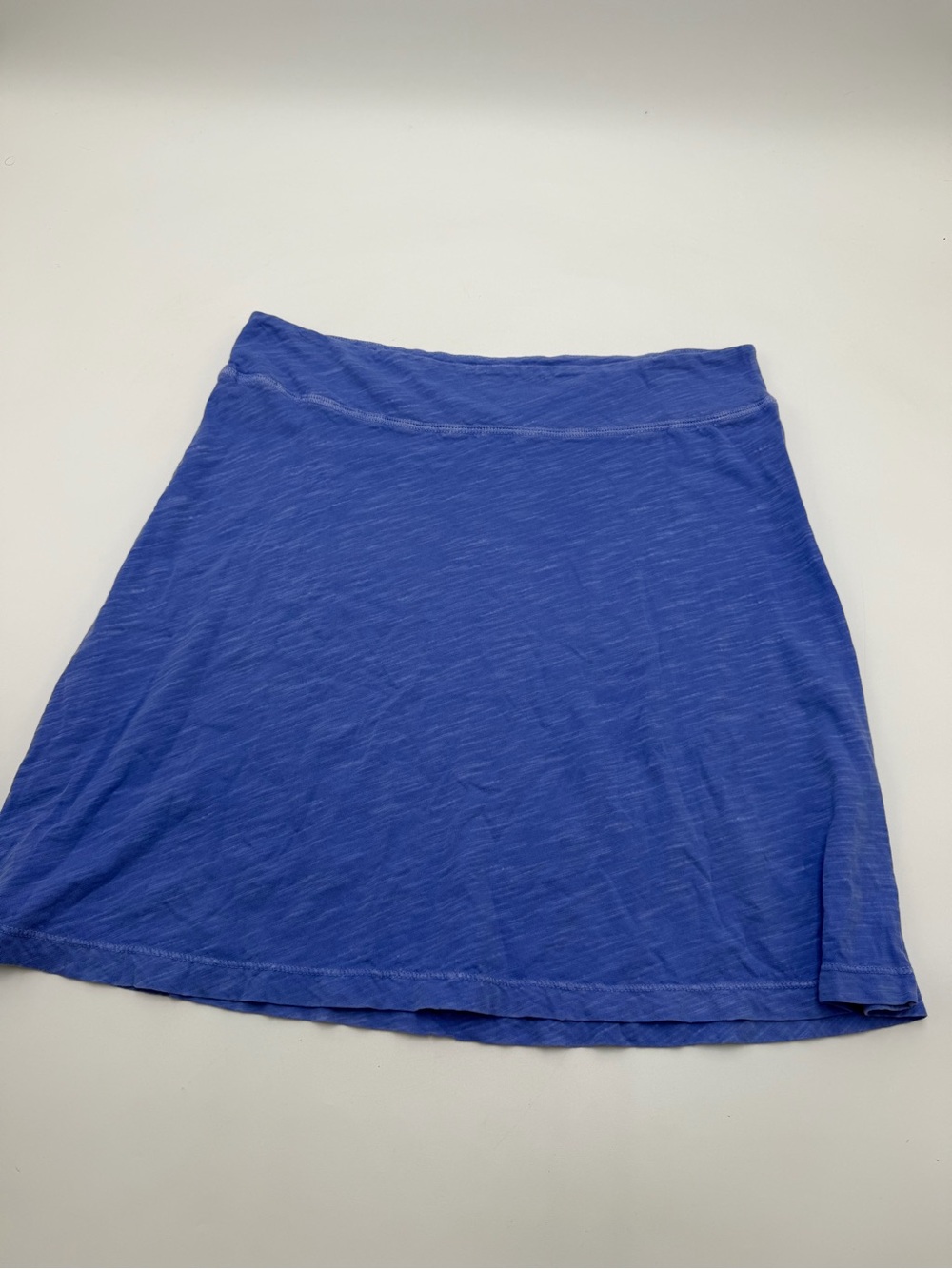 Fresh Produce Marina Skirt Womens Large Periwinkle Cotton A Line Made USA